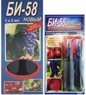 Чредство БИ-5-8 от вредителей винограда